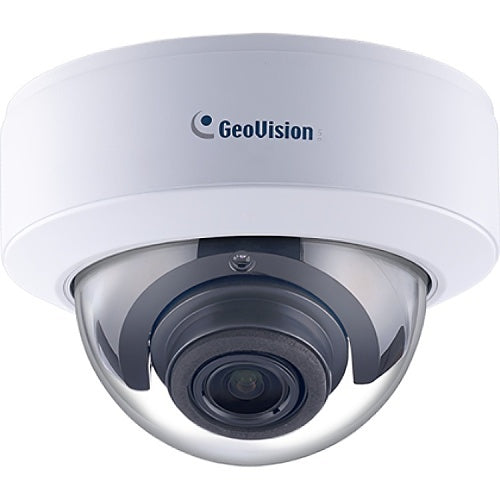GeoVision 125-GVD4910-256G 4MP Cloud AI H.265 Super Low Lux WDR Pro IR Vandal Proof IP Dome Camera, 4.3x Zoom, 256G