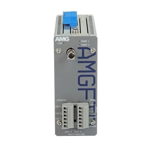 AMG Systems AMGFIB-1SD-3CC-S1B Serial Data and Contact Closure Converter, Singlemode 20 km, 1-Fiber, B-Side
