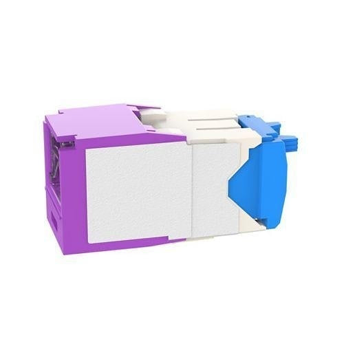 Panduit CJH6X88TGVL CAT6A Spring Shuttered Jack TG Style, Keystone Jack