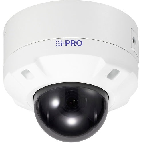 i-PRO WV-U65300-ZYG U-Series 2MP PTZ IP Outdoor Camera with Smoked Dome, 3.1x Optical Zoom, 2.9-9mm Lens, White
