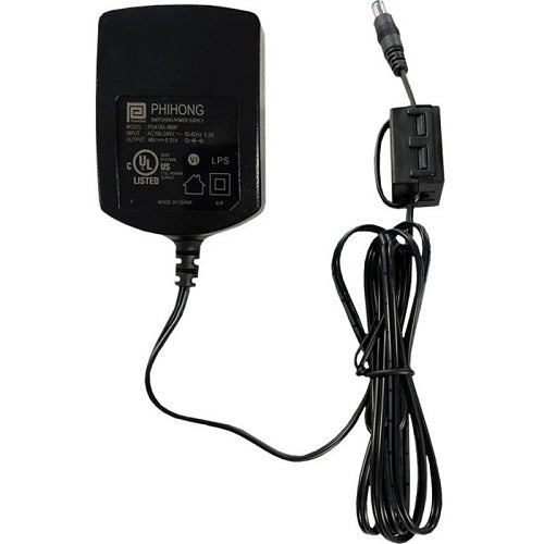 Bogen PS4815W 48V DC Wall Plug Power Adapter, 15W, for Use with NQ-E7010, NQ-Ga10P, NQ-Ga10Pv