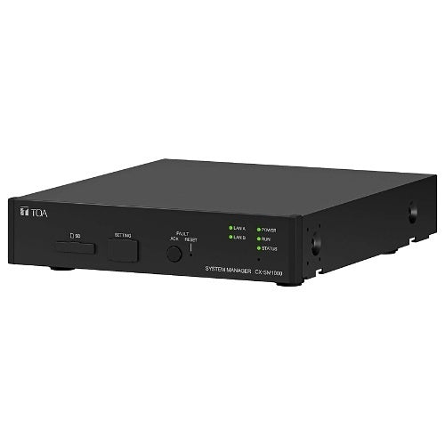 TOA CX-SM1000 System Manager for CX-1000 Series IP Communication System