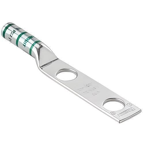 Panduit LCC4/0-38D-X Compression Connector Lug, 2-Hole, 4/0AWG, Copper