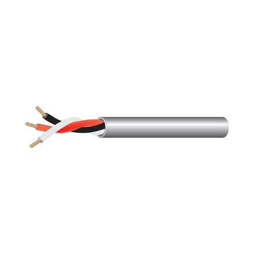 West Penn 235GY1000 16/3 Unshielded CMR Audio and Control Cable, Gray, 1000'