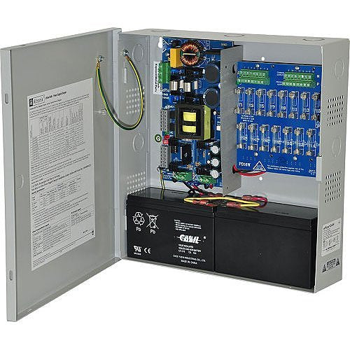 Altronix EFLOW104N16V Power Supply, 24V DCat10A, 16 Fuse FAI, 220V
