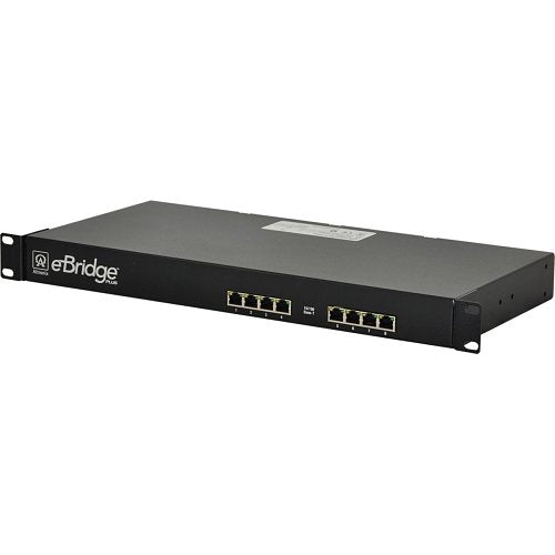 Altronix EBRIDGE800PCRM EoC 8-Port Receiver, 100Mbps per Port, Passes PoE/PoE+, Requires Compatible Transceiver Image of AX-E800PCRM