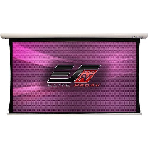 Elite Screens SKTP180XWH Proav Saker Tab-Tension Plus 180xwh 180\\" Electric Projection Screen