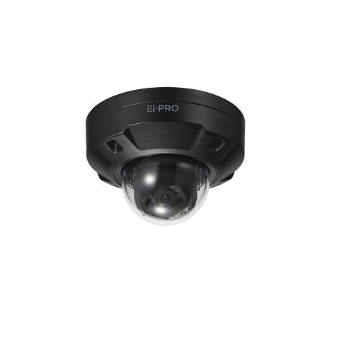 i-PRO WV-S25500-V3LN1 5MP Vandal Resistant Outdoor Dome IP Camera, Black