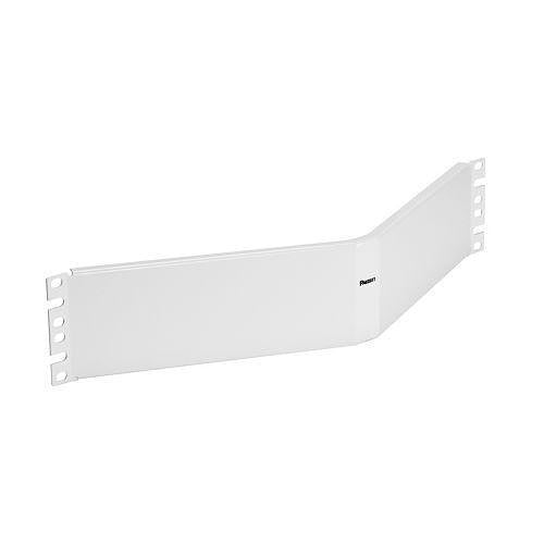 Panduit CPAF2WH Angled Filler Panel, 2RU, White