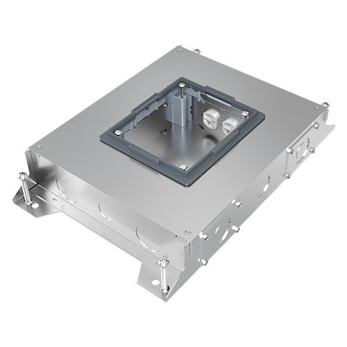 Wiremold RFBA4R30 Four-Gang Floor Box, Above Grade, TAA Compliant