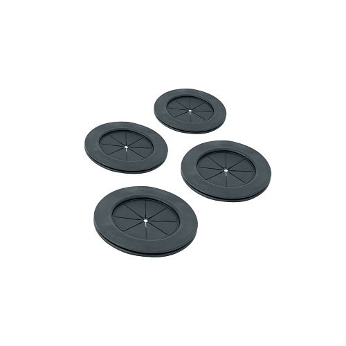 Middle Atlantic GK-4G Protective Cable Grommet 4\\" Gland, 4-Piece, Black