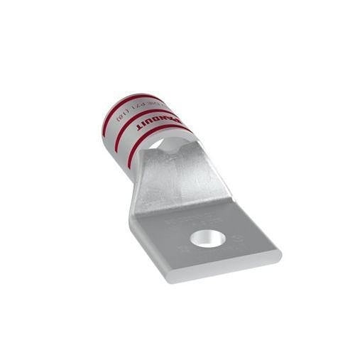 Panduit LCAX300-38-6 Compression Connector Lug, 1-Hole, 300kcmil, Copper