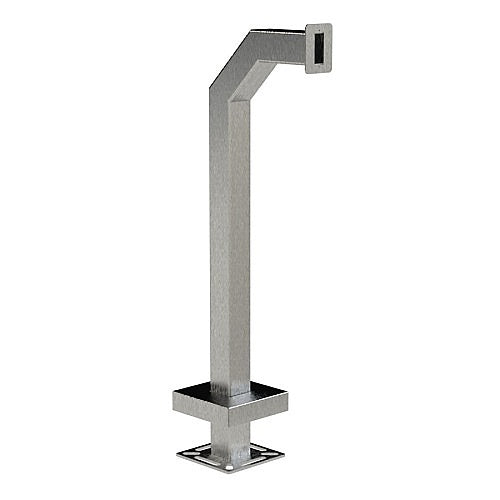 Pedestal Pro 33PE1-PPRO-02-304 Access Control Mounting Post, 42\\" Stainless Steel Pedestal for Goose Neck Applications