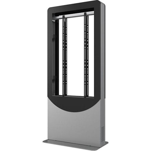 Peerless-AV KIPC2555B-3 55\\" Portrait Back-to-Back Kiosks, Black