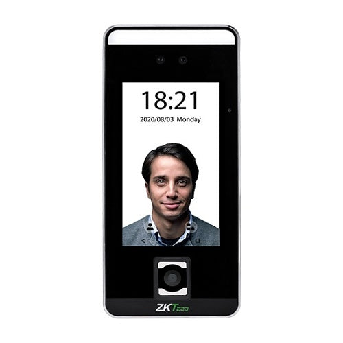 ZKTeco SF1005-QR-HID Access Control Reader Face and Fingerprint Recognition with  5\\" Vertical Display