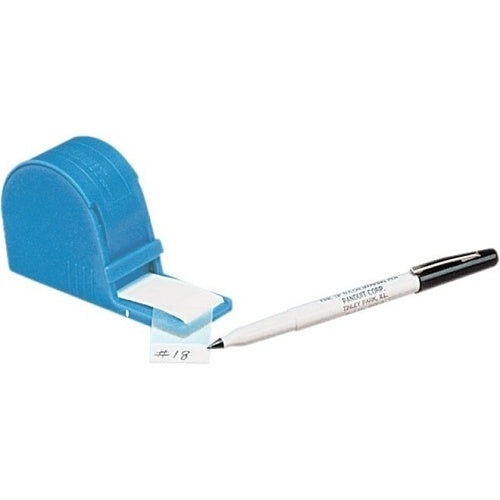 Panduit S100X225VARY Self-Laminating Label Kit with Label Dispenser and Marker Pen, .75\\", Vinyl