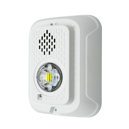 System Sensor P2WLED-P Series 2-Wire Indoor Strobe Wall with LED, Non-Label, 2W, White
