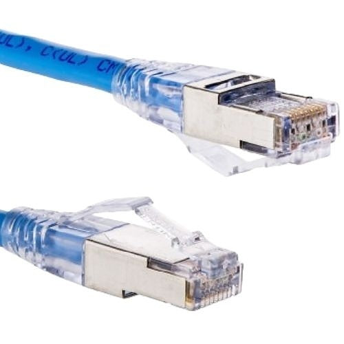 Signamax C6C-114BU-7FB CAT6 Snag-Proof Patch Cord, 7\', Blue