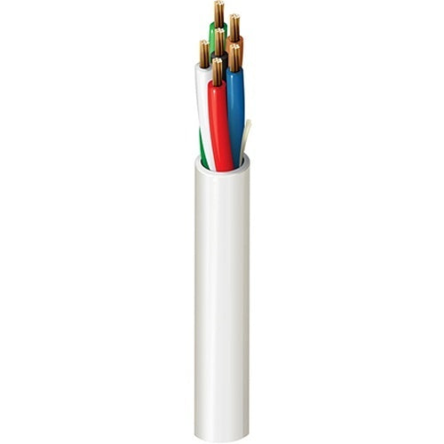 Belden 5504UE 008U1000 6\\" 22 Polypropylene Flame Retardant PVC, 6\', Gray