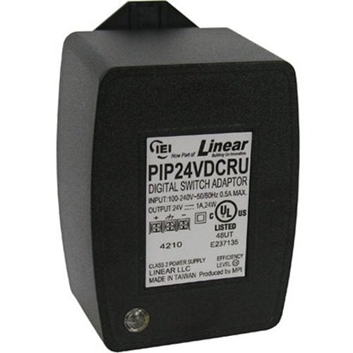 Linear PIP12VDCRU: 100/240Vac to 12VDC, 24W Plug-in-Power Supply Image of LN-0291312RU