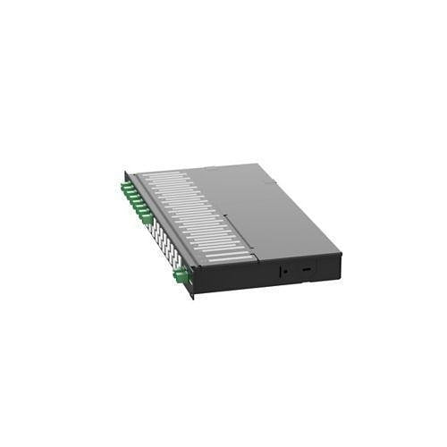 Panduit FCP9PP-2083GG 1U Splitter Tray for Optical LAN, 2x8 Split Ratio, SC/APC Input and Output Ports