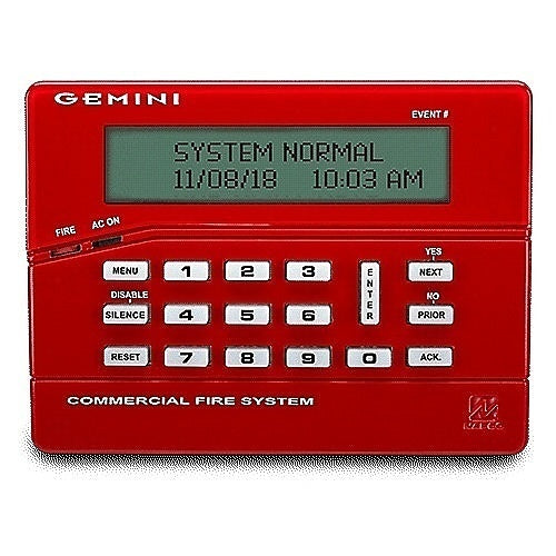 Napco GEMC-FK1 Gemini Series 4-Wire Bus Keypad