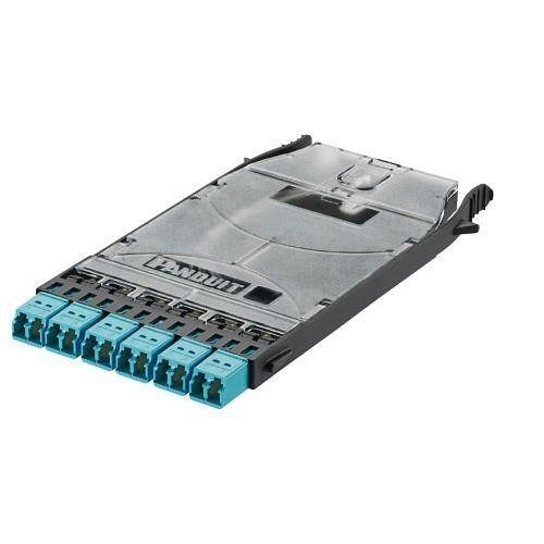 Panduit FHSXO-12-10P HD Flex LC Splice Cassette OM3, Pigtail, 12-Fiber