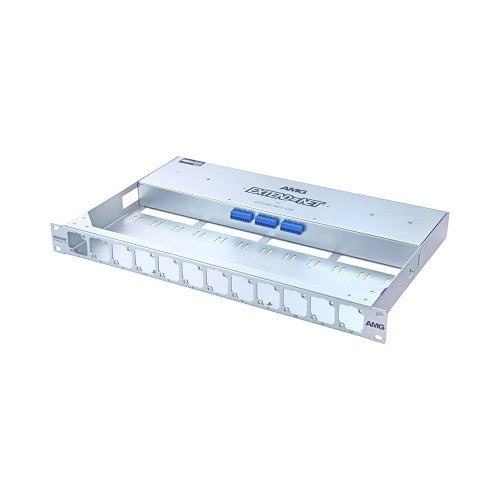 AMG Systems AMG160C-RP-DD Extend-Net Series Industrial Rack Chassis for AMG160-1F Units, Dual 48VDC External Inputs