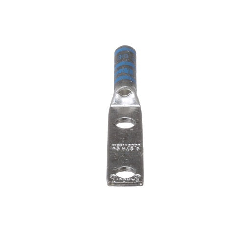 Panduit LCC6-14EW-L Compression Connector Lug, 2-Hole, #6AWG, Copper