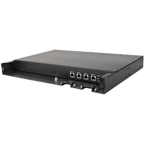 Valcom VIP-204B One-Way 4-Zone SIP-Based Paging Server for Analog or IP Paging, 24VDC, Black