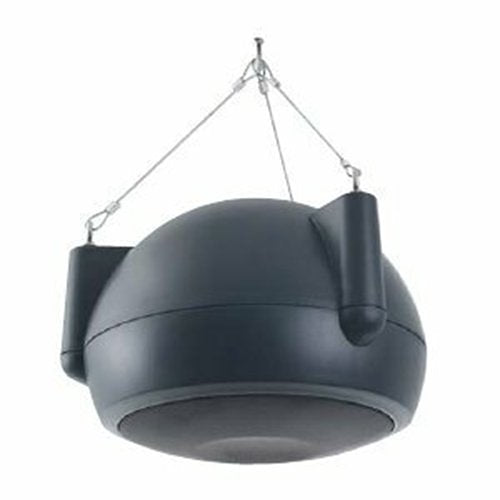 Bogen OPS1B 6\\" Orbit Pendant Speaker 100W, 70V, Dark Gray