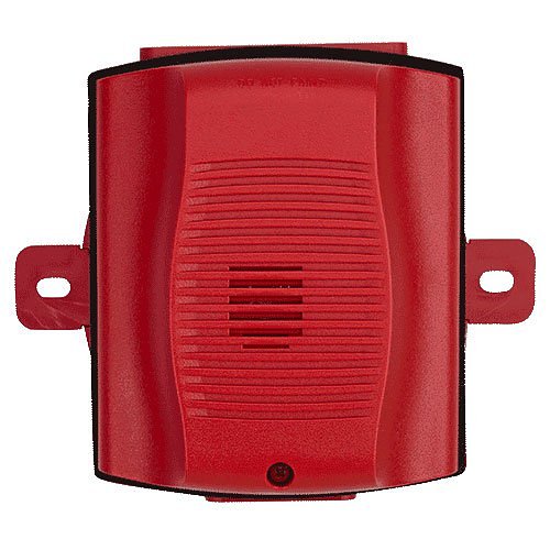 System Sensor HRKA Horn 12/24V Outdoor, Weatherproof, Red