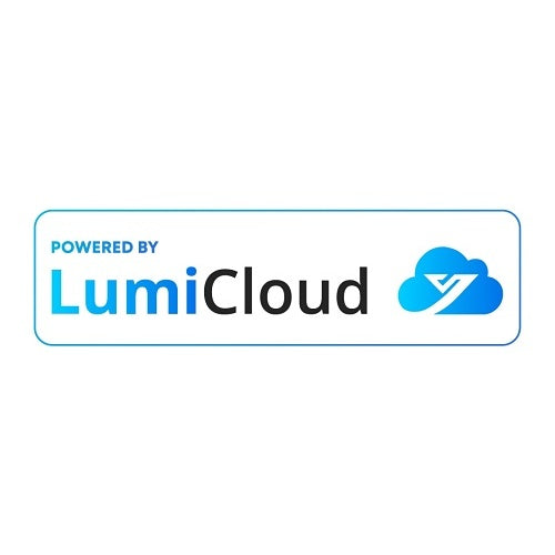 Luminys N5D-4LAVC 4MP LumiCloud LumiLuxSmart Dome IP Camera, 2.7-12mm Motorized Varifocal Lens, 256GB Onboard Storage