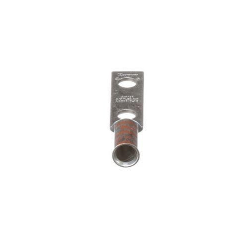 Panduit LCCF2/0-12-X Compression Connector Lug, 2-Hole, 2/0AWG, Copper