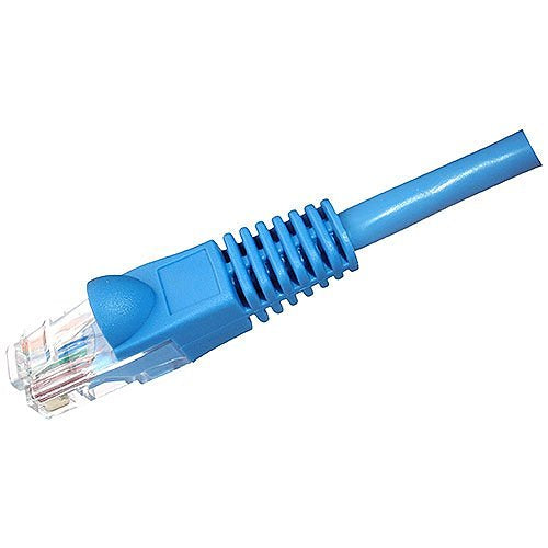 W Box 0E-C6BL56 CAT6 Patch Cable, 5\' (1.52m), 6-Pack, Blue Image of 0E-C6BL56