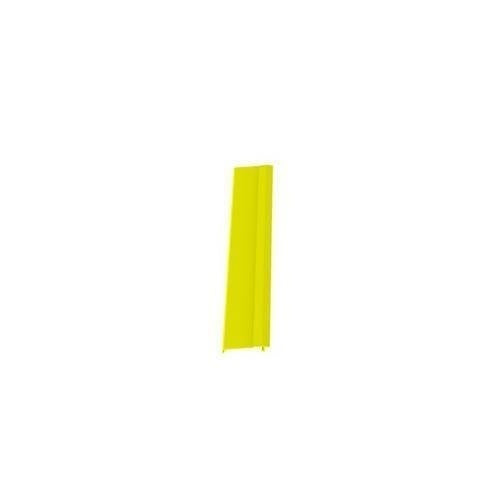 Panduit FRHC12YL6 Snap-On Channel Cover, Hinged, 12\\" x 4\\", Yellow