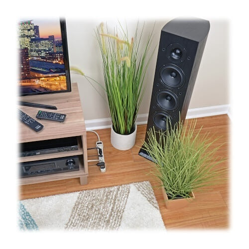 Tripp Lite TLP602 Protect It! 6-Outlet Home Computer Surge Protector, 2\' (0.61 m) Cord, 180 Joules