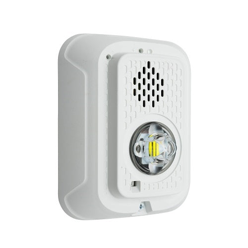 System Sensor P2WLED-P Series 2-Wire Indoor Strobe Wall with LED, Non-Label, 2W, White
