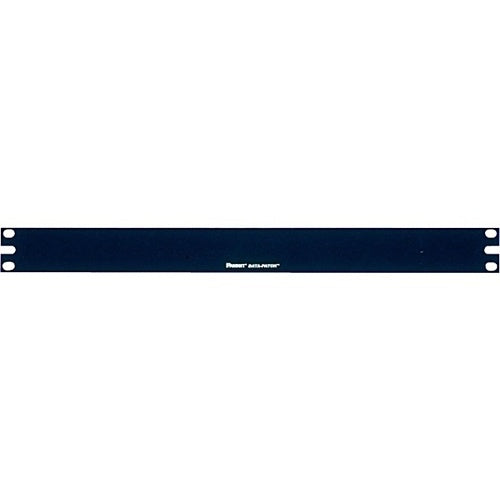 Panduit DPFP1 Horizontal Flat Rack Filler Panel, 1U, Steel, Black