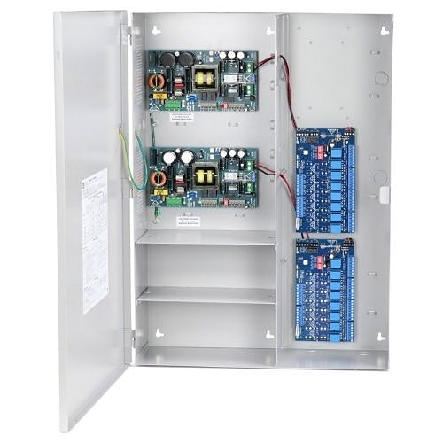 Altronix MAXIMAL77FD Access Power Controller with Power Supply / Chargers, 16-PTC Class 2 Relay Outputs, Dual 24VDC Power Supply at 9.7A Each, FAI, LinQ2 Ready, 115VAC, BC800 Enclosure