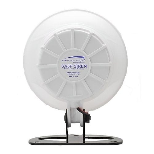 Speco SA-5P 5\\" Dual Tone Alarm Siren, 20W, White
