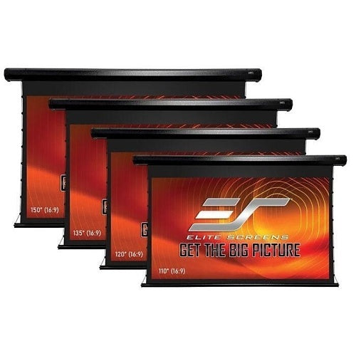 Elite Screens TE110HR3-DUAL CineTension 3 WraithVeil Dual Electric Motorized Projector Screen, 110\\"