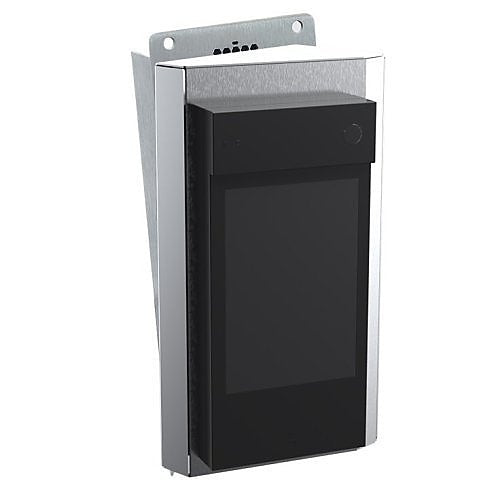 Pedestal Pro 816HOU-PRO-002-304 8" x 16" Portrait Wedge Steel Housing for 2N IP Style (Surface), Black