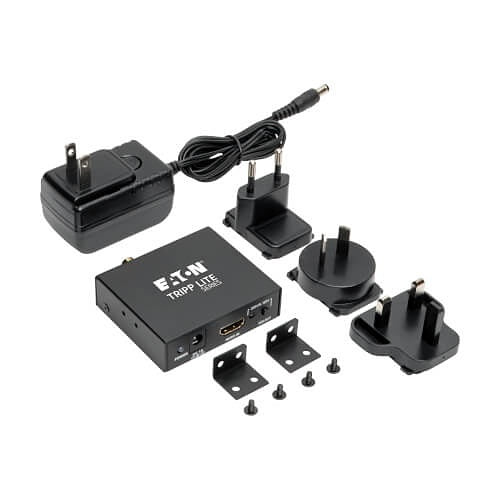 Eaton Tripp Lite P130-000-AUDIO 4K HDMI Audio Embedder, Extractor with TOSLINK and 3.5mm stereo output, 5.1\\", HDCP, 4K 30Hz