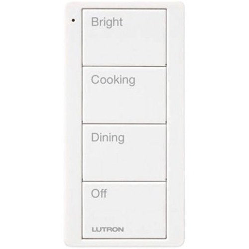 Lutron PJ2-4B-GLA-P02 Pico Wireless Control, 4-Button Kitchen Scene, Light Almond