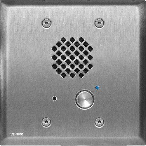Viking E-60-SS 2-Gang Stainless-Steel Entry Compact Phone, Telephone Line Powered