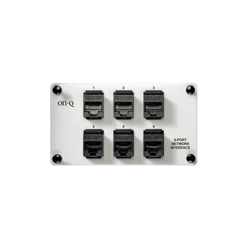 On-Q AC1000 6-Port Network Interface Module