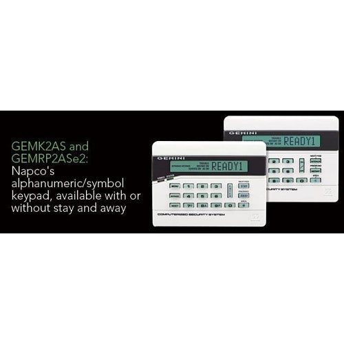 Napco GEMRP2ASE2 Alpha / Symbol Keypad