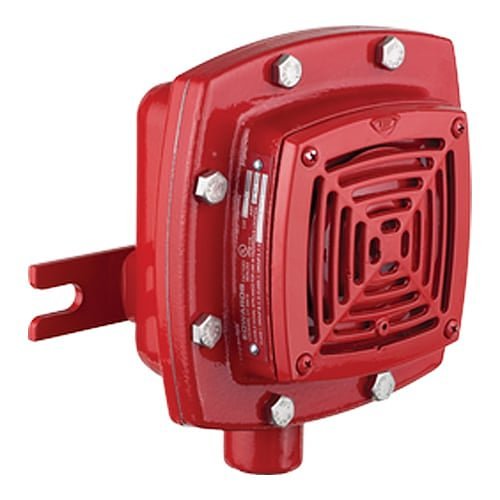 Kidde 889D-AW Edwards Signaling 889D-AW AdaptaHorn Grille Type Hazardous Location Horn, Red, 20-24V DC, 0.16A Image of ED-889DAW