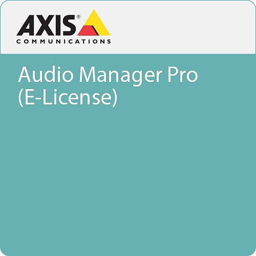 AXIS 02062-001 Audio Manager Pro Series Management Software eLicense